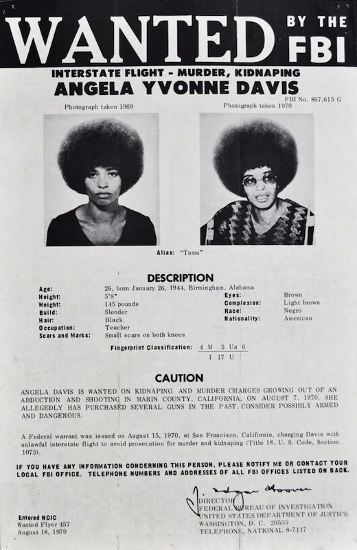 Wanted: Angela Davis