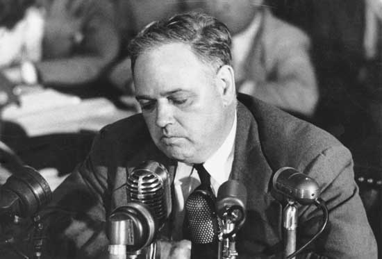 Whittaker Chambers testifying